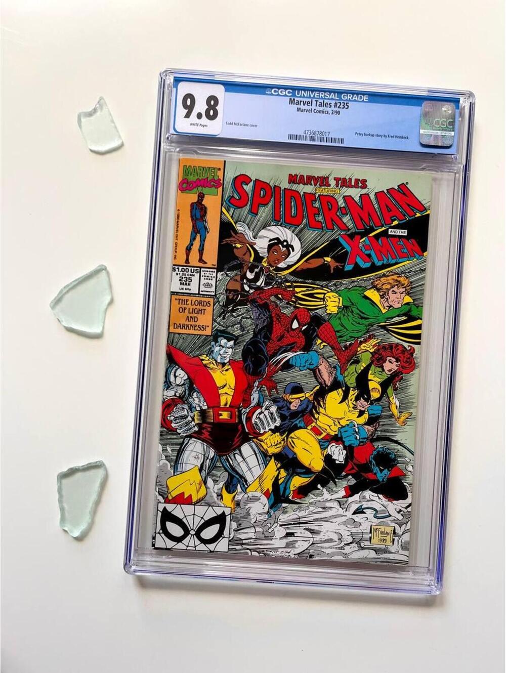 Marvel Tales #235 CGC 9.8 (1990) Todd McFarlane Cover | Spider-Man X-Men Comic